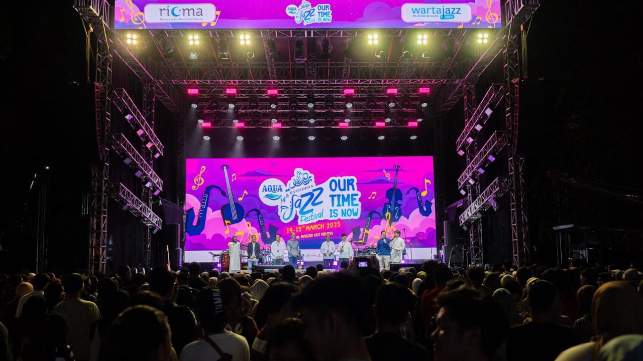 Ricma dan Aqua Kolaborasi Gelar Ramadhan Jazz Festival 2025