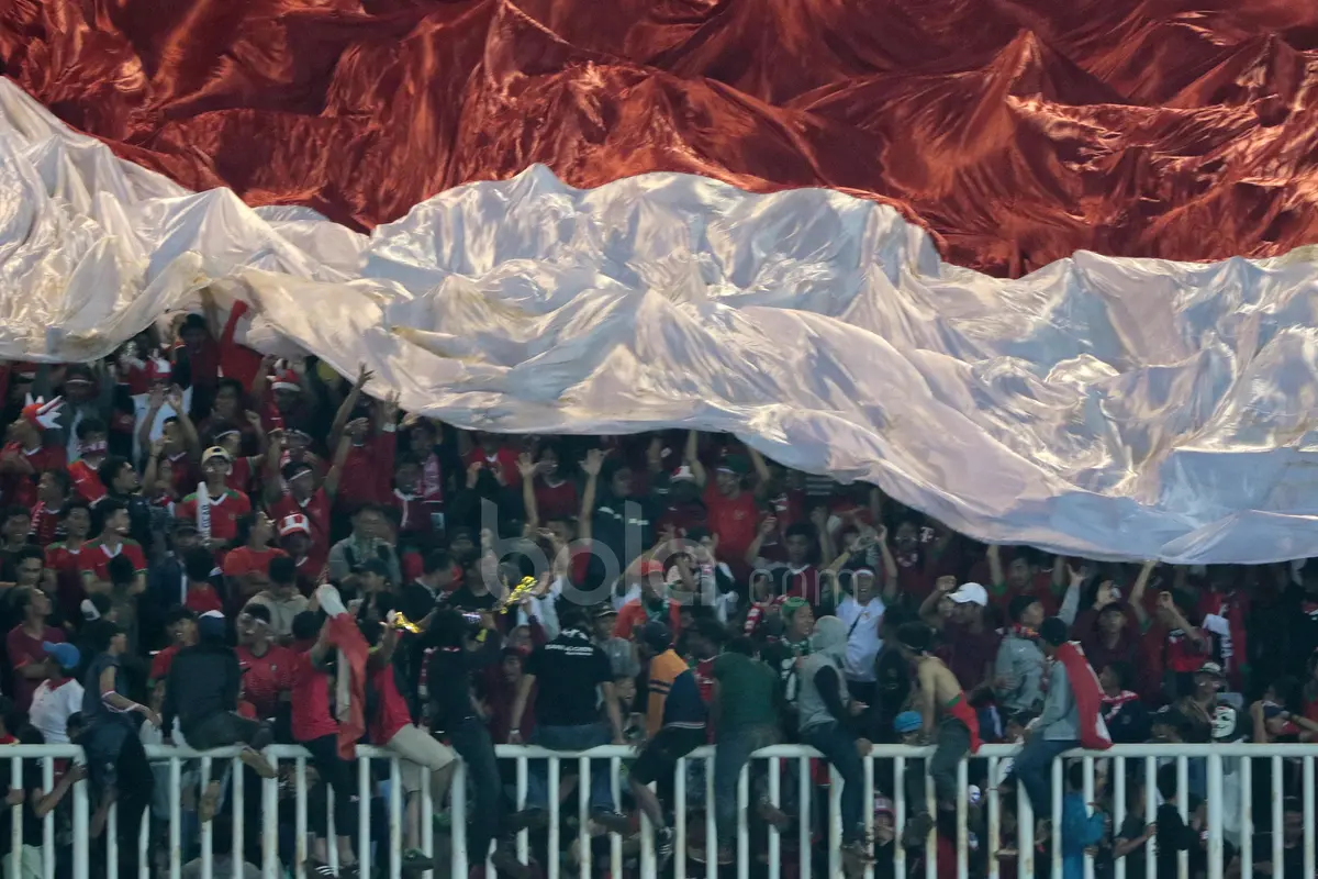 Suporter Timnas, Fans Indonesia, Bola.com, AFF, Timnas Indonesia