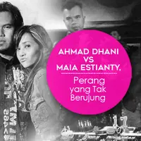 Ahmad Dhani vs Maia Estianty (Desain: Muhammad Iqbal Nurfajri)