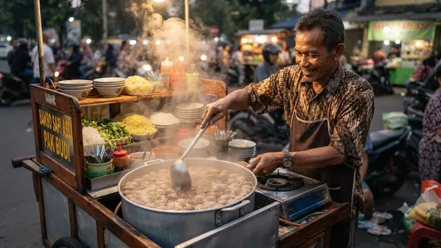 Jualan bakso