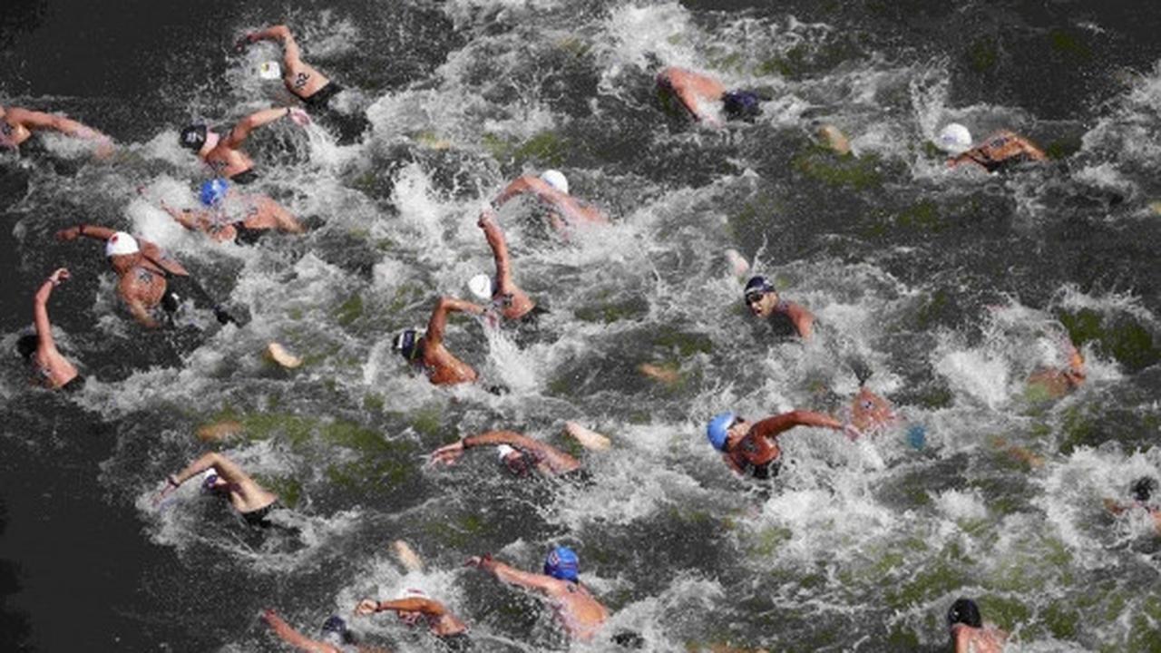 Menyaksikan serunya lomba renang 10 km arungi lautan