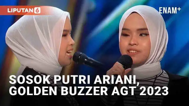 Penyanyi difabel Putri Ariani sukses menggebrak panggung America's Got Talent (AGT) 2023. Ia mendapat Golden Buzzer dari keempat juri lewat lagu "Loneliness" miliknya dan "Sorry Seems to Be the Hardest Word" milik Elton John. Putri merupakan penyanyi...