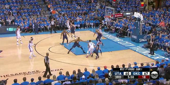VIDEO : Cuplikan Pertandingan Playoffs NBA, Thunder 116 vs Jazz 108