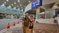 Mama Gina Selvina Kimbab Family Nonton Langsung Persib Menang di Seoul
