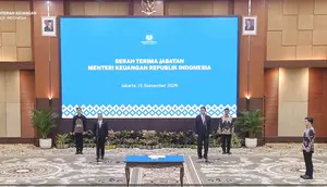 Purbaya Resmi Serahkan Jabatan Menkeu ke Suahasil Nazara