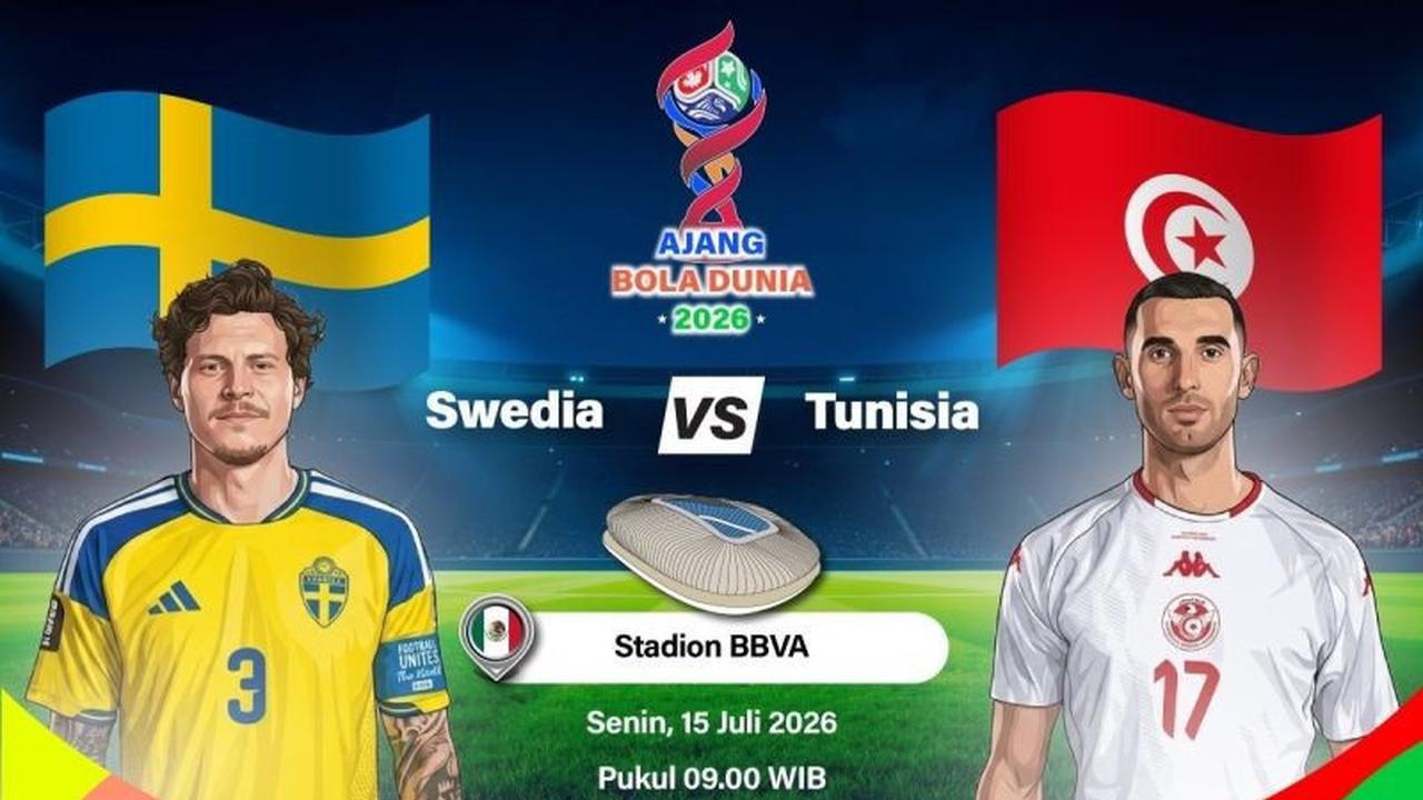 Duel Sengit Swedia vs Tunisia: Pembuka Grup F Piala Dunia 2026 di Meksiko
