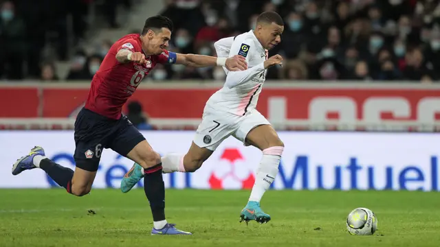 Lille vs PSG di Pekan Ke-23 Liga Prancis