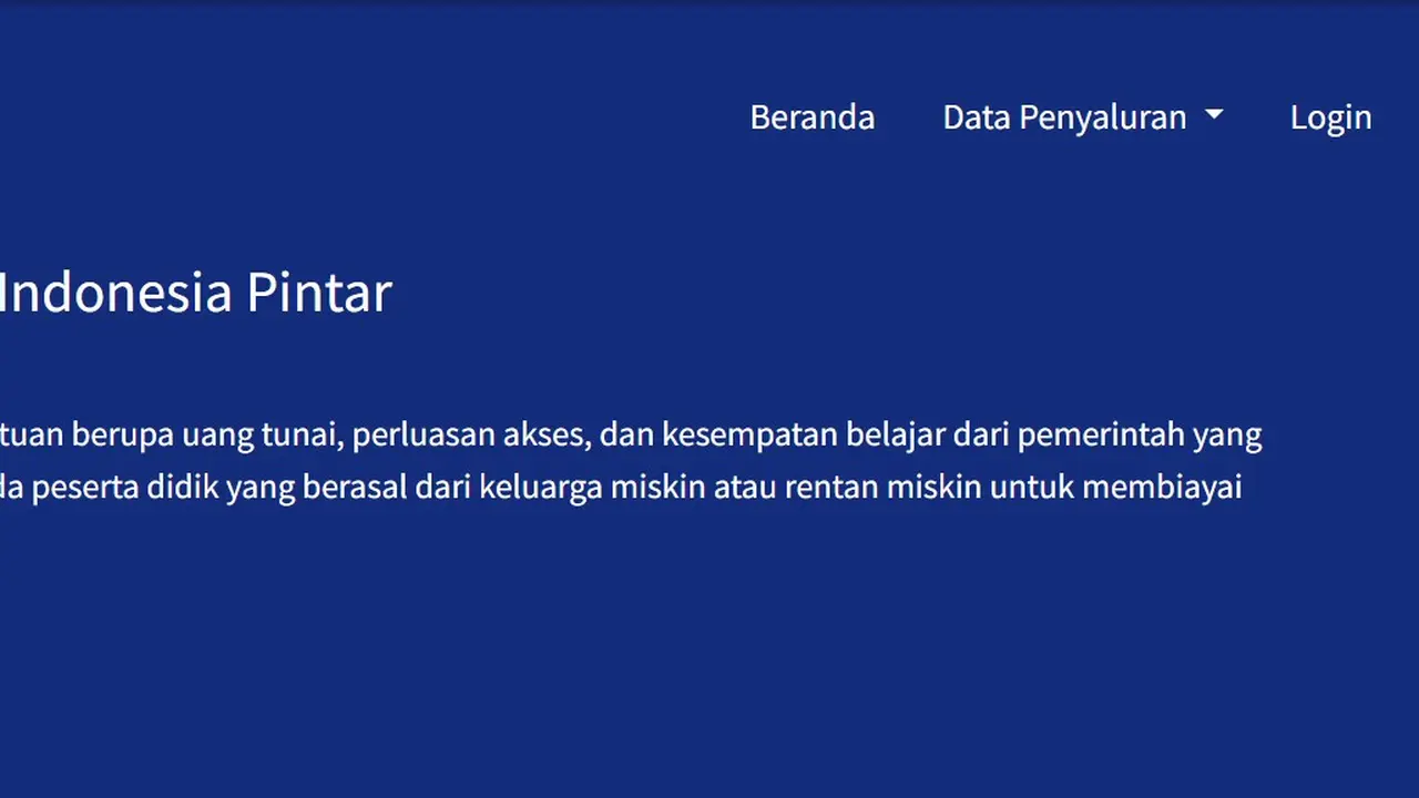 Situs Pencairan PIP yang Benar