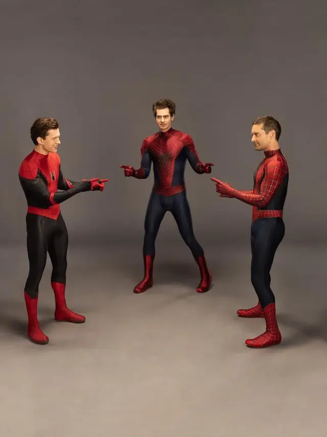 6 Potret Kebersamaan Tiga Pemeran Spider-Man, Selalu Seru dan Kocak
