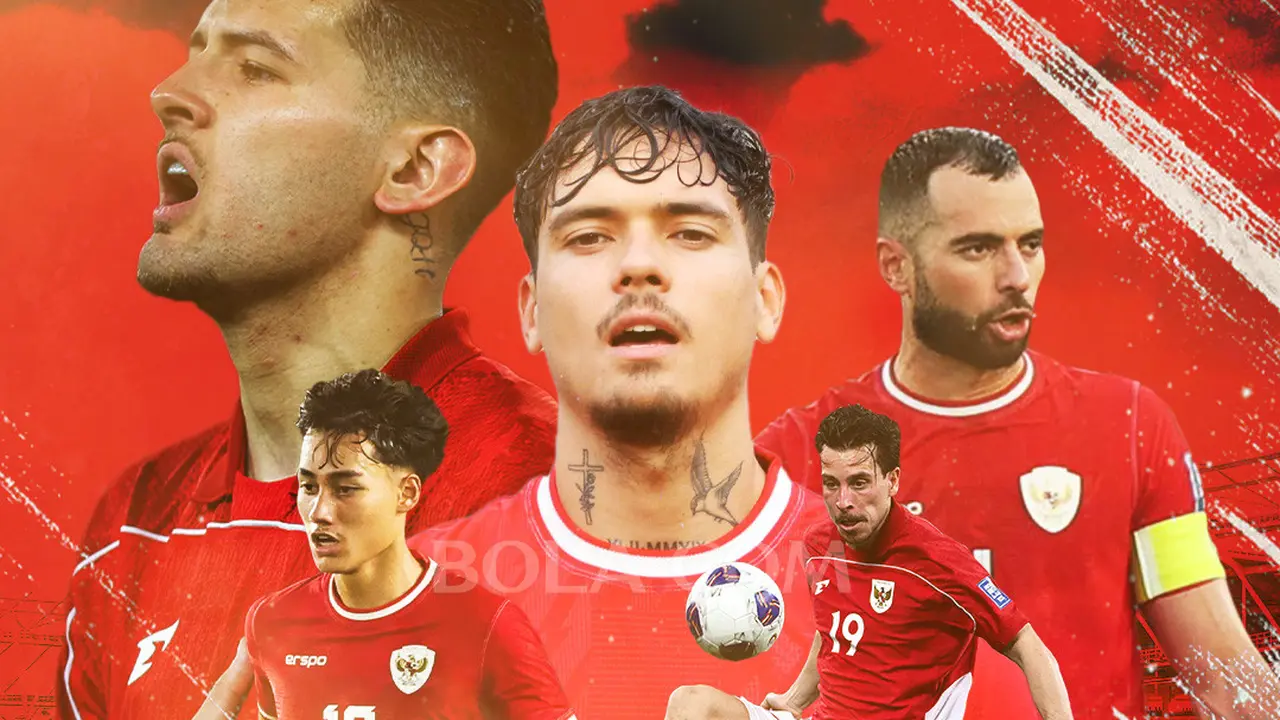 Timnas Indonesia - Justin Hubner, Shayne Pattynama, Rafael Struick, Thom Haye, Jordi Amat