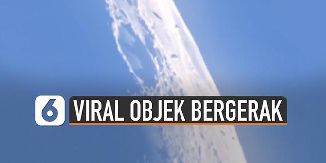 VIDEO: Viral Objek Bergerak di Bulan Tertangkap Kamera