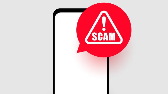 Ilustrasi kejahatan siber, penipuan telepon