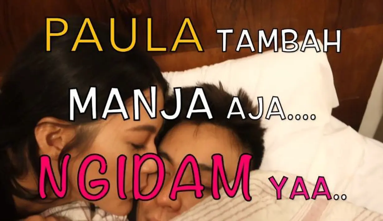 Baim Wong dan Paula Verhoeven