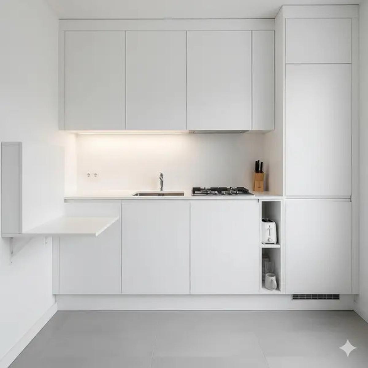 10 Inspirasi Dapur Modern Serba Fungsional di Lahan Sempit, Rapi dan Hemat Ruang