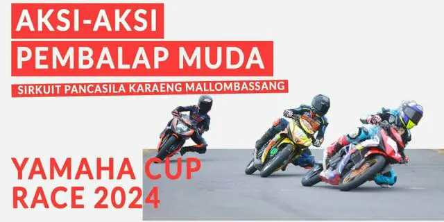 VIDEO: Ragam Aksi Pembalap Muda di Yamaha Cup Race 2024