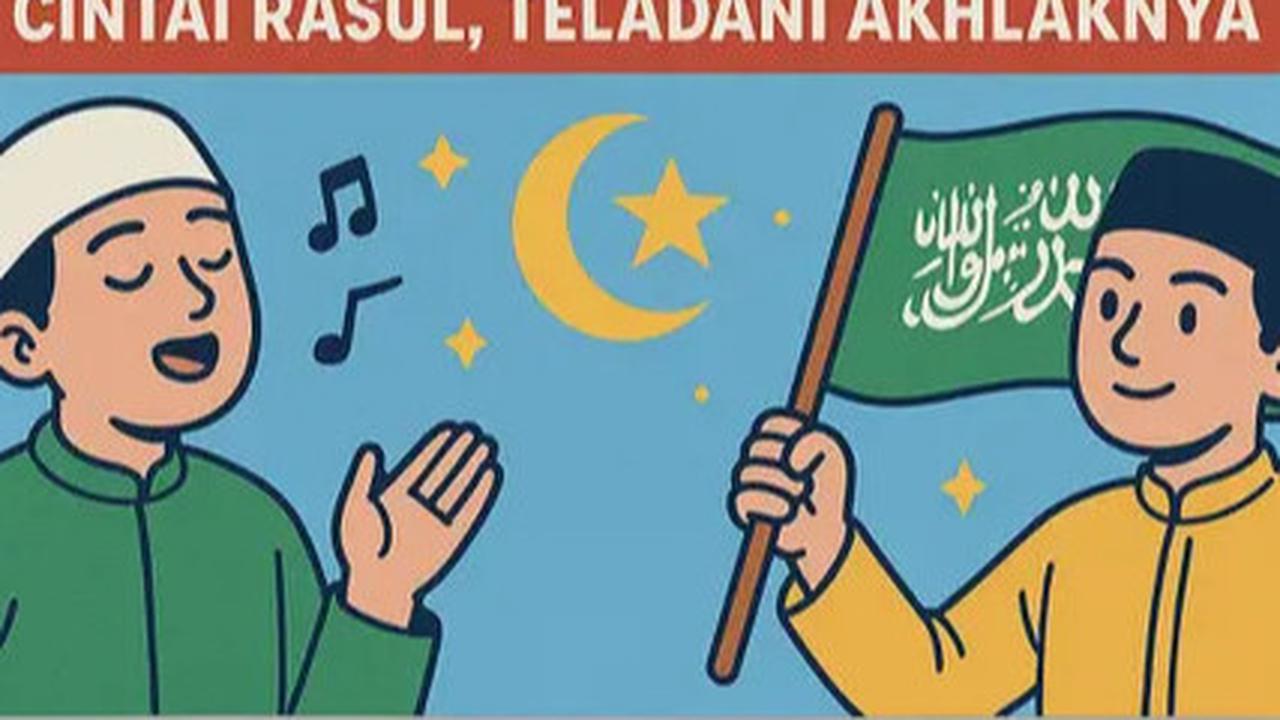 7 Spanduk Maulid Nabi 2025 dengan Sentuhan Modern dan Tetap Islami