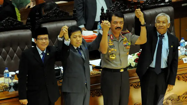 DPR Sahkan Pencalonan Budi Gunawan