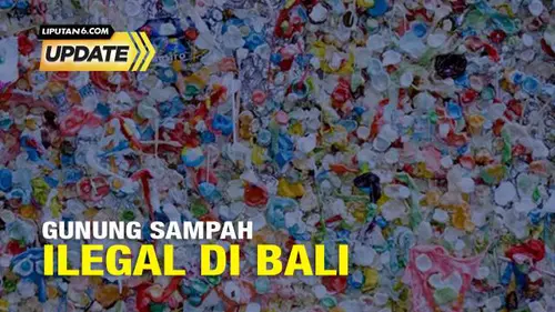 Gunung Sampah Ilegal Setinggi 50 Meter Ditemukan di Bali