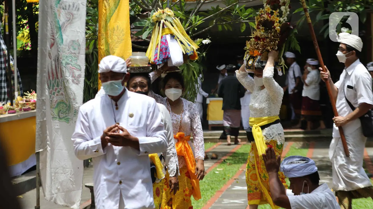 Jelang Nyepi, Umat Hindu di Jakarta Gelar Tawur Agung Kesanga