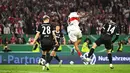 Masuk sebagai pemain pengganti, Tomas sukses menjebol gawang Freiburg pada menit ke-119 setelah menerima umpan silang dari Badridine Bouanani. (AP Photo/DPA/Tom Weller)