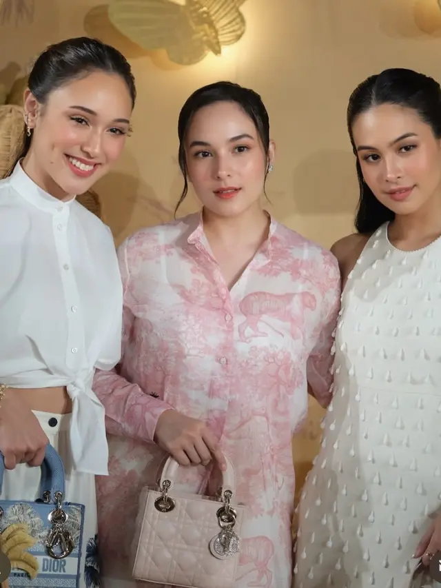 Yasmin Napper tampil serba Dior