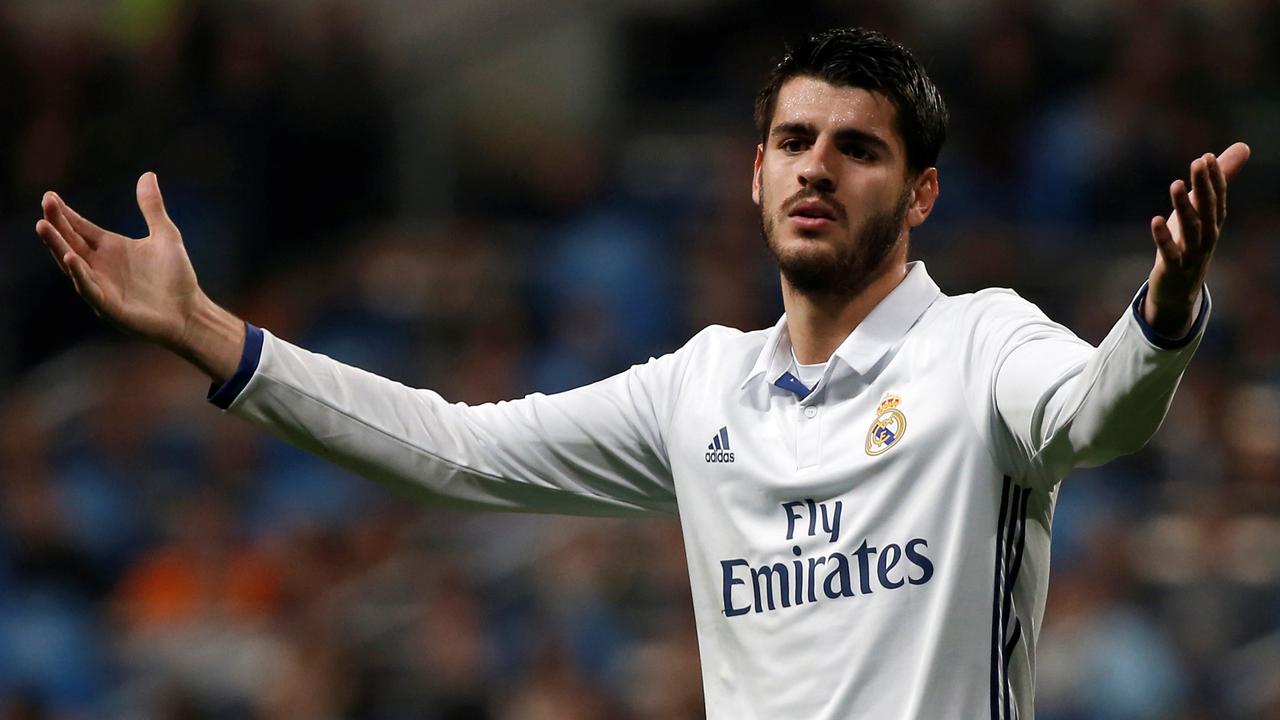 Striker Real Madrid Alvaro Morata (REUTERS)