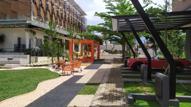 Synthesis Huis, perumahan di Cijantung, Jakarta Timur hadir dengan konsep dalam balutan gaya Skandinavia modern. (Dok Synthesis)