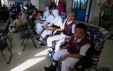 FOTO: Keceriaan Siswa SLB YPAC Jakarta di Hari Pertama Mengikuti Kegiatan Sekolah