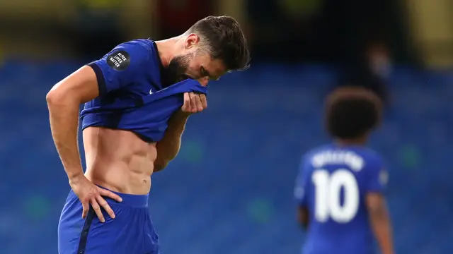 Striker Chelsea, Olivier Giroud.