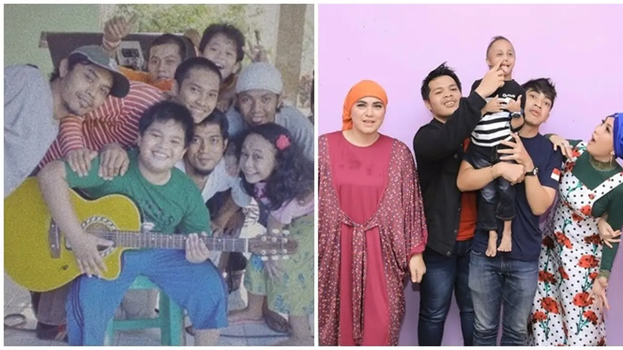 6 Potret Transformasi Kebersamaan Pemain Sinetron Si Entong, Kompak Sedari Dulu