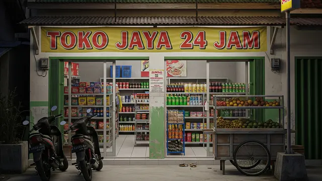 Ilustrasi Warung.