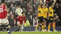 Hasil Liga Inggris: MU Dipermalukan Wolves