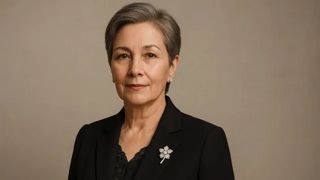 Perhiasan Bros Elegan untuk Orang Tua Usia 50-an/Ilustrasi gambar oleh AI