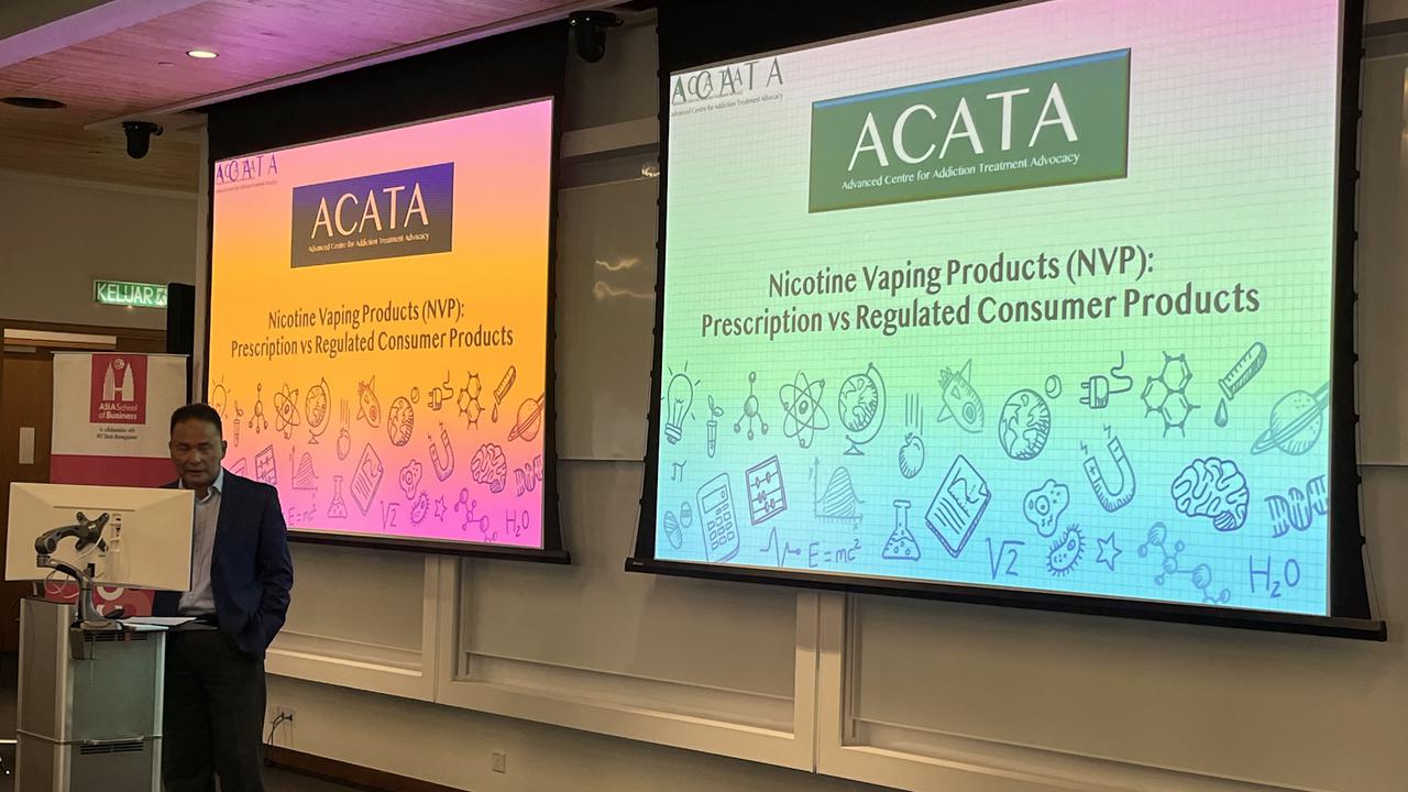 Presiden Advance Centre for Addiction Therapy Advocacy (ACATA) Malaysia, dr Arifin Fii