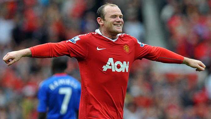 7. Wayne Rooney (Manchester United) - 33,3 Juta Pounds. (AFP/)