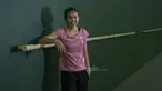 Pebulutangkis ganda putri Indonesia, Greysia Polii, berpose usai latihan jelang Indonesia Open 2017 di Pelatnas PBSI Cipayung, Jakarta, Selasa (6/6/2017). (Bola.com/Vitalis Yogi Trisna)
