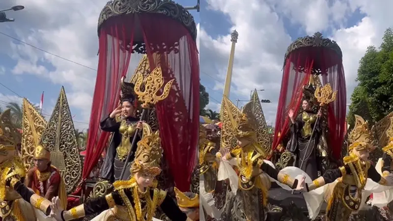 Bak Seorang Ratu, Ini 7 Potret Tiara Andini di Jember Fashion Carnaval