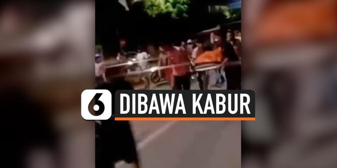 VIDEO: Ratusan Orang Terobos Aparat, Bawa Kabur Jenazah PDP Corona