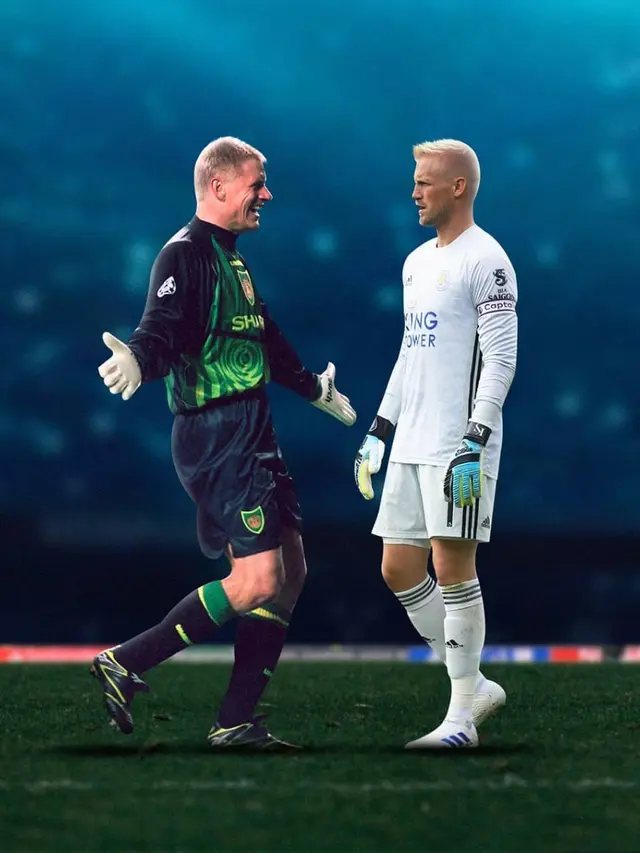 Peter dan Kasper Schmeichel