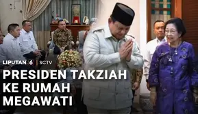 Prabowo Bertakziah ke Kediaman Megawati, Sampaikan Duka atas Wafatnya Guruh