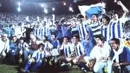 Real Sociedad menjadi juara Copa Del Rey pada musim 1986/1987 yang menjadi edisi ke-85 setelah mengalahkan Atletico Madrid lewat kemenangan adu penalti 4-2 pada partai final yang digelar di La Romareda Stadium, Zaragoza (27/6/1987). Sebelumnya pada waktu normal skor sama kuat 2-2 dan tak berubah setelah melewati babak perpanjangan waktu. (www.realsociedad.eus)