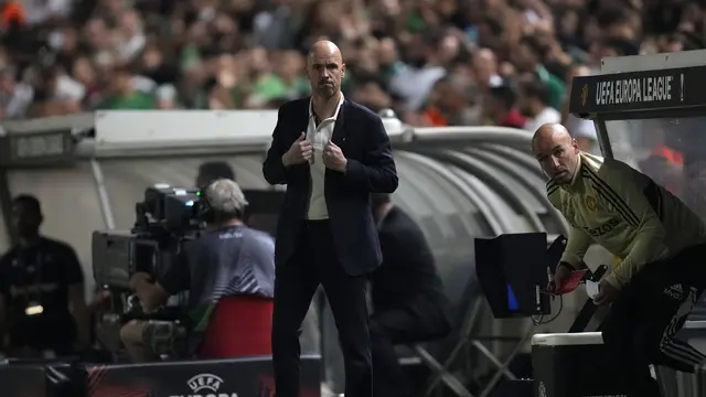 Erik ten Hag - Manchester United - MU - Liga Europa - 6 Oktober 2022