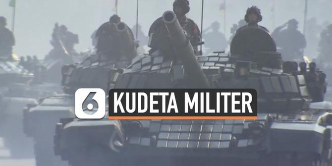 VIDEO: Kudeta Myanmar, Militer Sebut Kuasai Negara Selama 1 Tahun