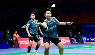 Ganda putri Indonesia Apriyani Rahayu/Siti Fadia Silva Ramadhanti melangkah ke babak 16 besar Korea Open 2025. Apri/Fadia menyingkirkan Tsang Hiu Yan/Lui Lok Lok dari Hong Kong di Suwon Gymnasiu, Selasa (23/9).&nbsp;(foto: PBSI)