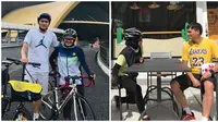 6 Potret Ikke Nurjanah dan Karlie Fu Usai Menikah, Romantis Gowes Bareng
