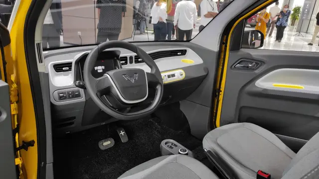 Interior Wuling Mini EV (Arief A/Liputan6)
