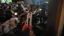 Keseruan acara nonton bareng (nobar) final Liga Champions Juventus vs Barcelona, di Dock 88, La Piazza, Mall Kelapa Gading, Minggu (7/6/2015). (Liputan6.com/Herman Zakharia)
