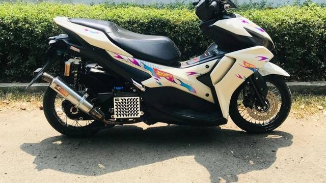 9 Potret Modifikasi Yamaha Aerox 150cc, Motor Semok buat Ngabers!