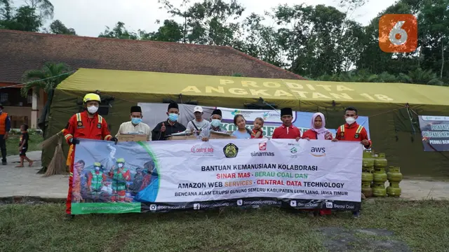 Bantuan untuk Korban Erupsi Semeru