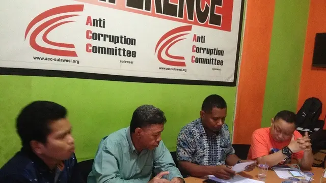 Anti Corruption Committee Sulawesi (ACC Sulawesi) berharap Polda Sulsel tak tutupi keterlibatan pengguna anggaran dalam kasus dugaan korupsi MAN IC Kabupaten Gowa (Liputan6.com/ Eka Hakim)